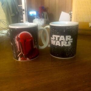 Star Wars Collectibles- Galerie mugs. Boba Fett Jenna Fett and Storm Trooper